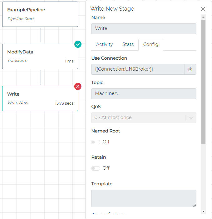 Configuration Tab