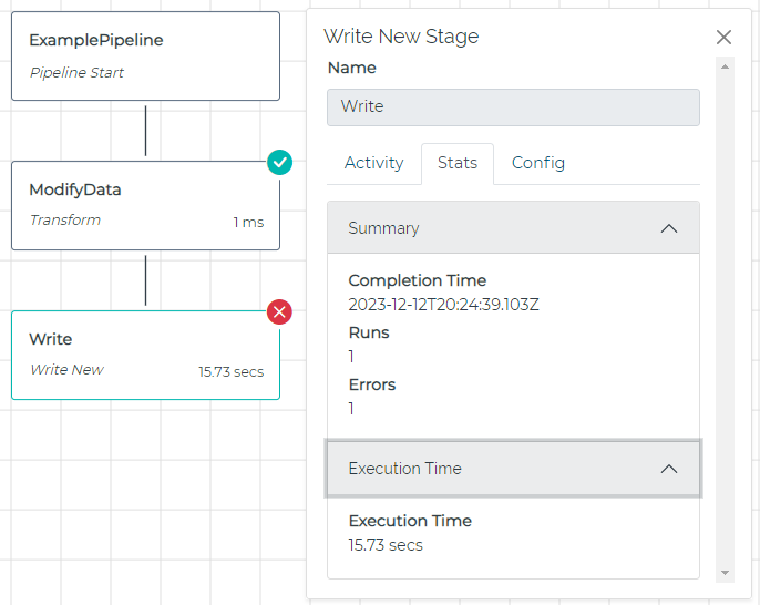 Statistics Tab